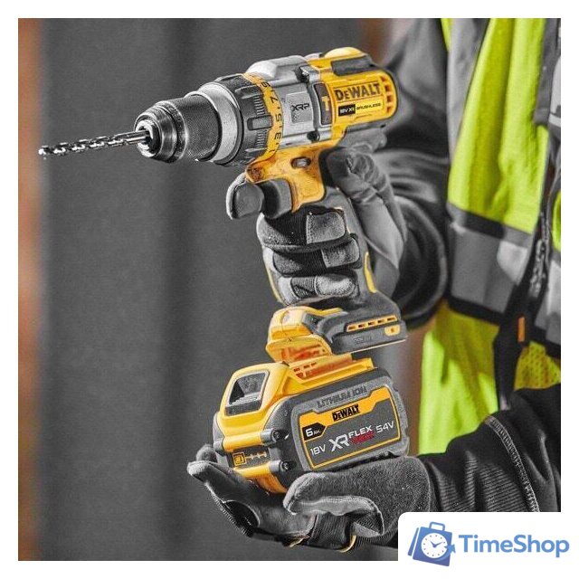 Ударная дрель-шуруповерт DeWalt DCD999NT (без АКБ, кейс) - Изображение №10 — Интернет-магазин Time-Shop