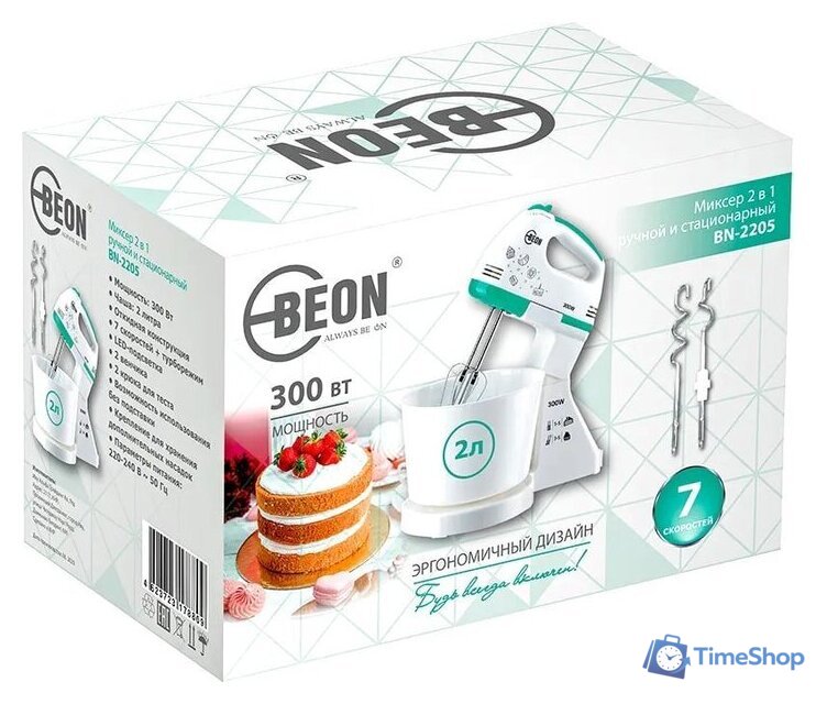 Миксер Beon BN-2205 - Изображение №5 — Интернет-магазин Time-Shop