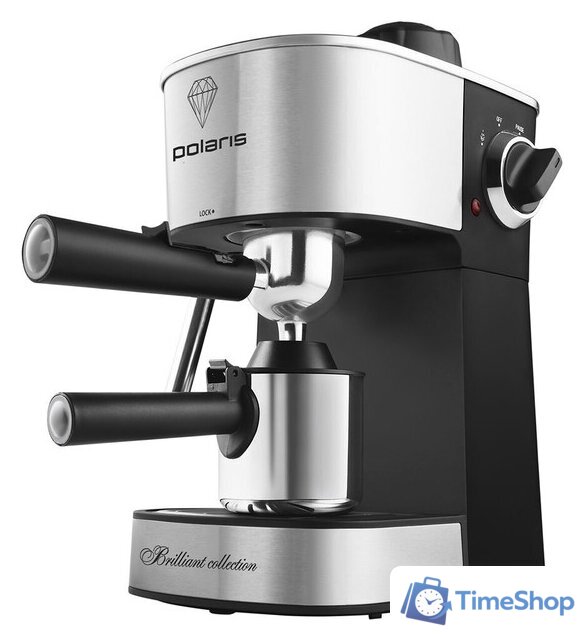 Рожковая кофеварка Polaris PCM 4011 Brilliant Collection - Изображение №1 — Интернет-магазин Time-Shop