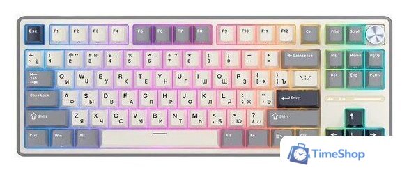 Клавиатура Royal Kludge R87 Pro Half Grey (RK Brown) - Изображение №1 — Интернет-магазин Time-Shop