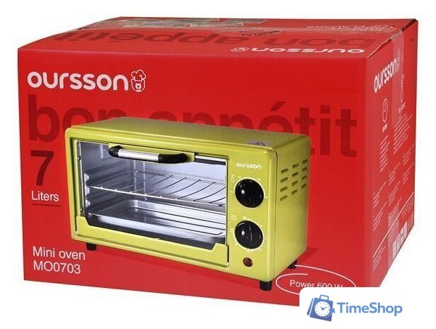 Мини-печь Oursson MO0702/GA - Изображение №3 — Интернет-магазин Time-Shop