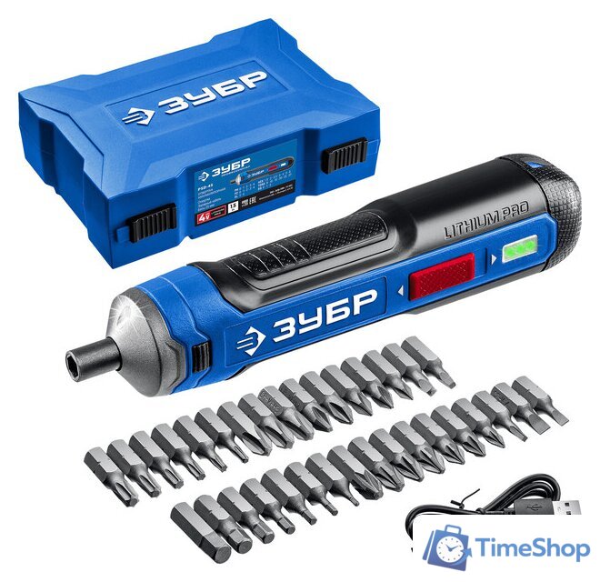 Электроотвертка Зубр Профессионал PSD-4S - Изображение №1 — Интернет-магазин Time-Shop