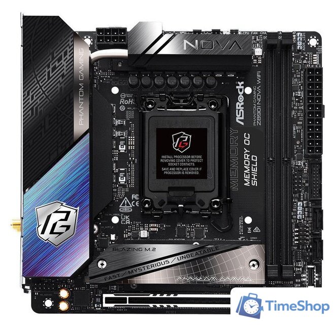 Материнская плата ASRock Z890I Nova WiFi - Изображение №1 — Интернет-магазин Time-Shop