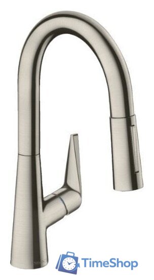 Смеситель Hansgrohe Talis M51 73850800 (стальной) - Изображение №1 — Интернет-магазин Time-Shop