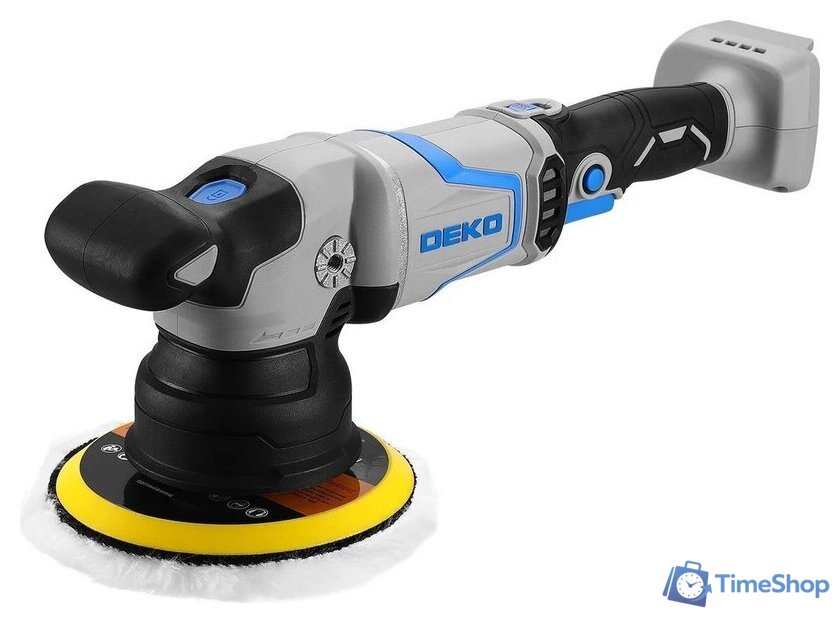 Полировальная машина Deko CP20DA PRO 084-1088 (без АКБ) - Изображение №2 — Интернет-магазин Time-Shop