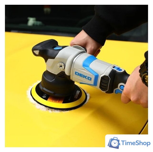 Полировальная машина Deko CP20DA PRO 084-1088 (без АКБ) - Изображение №7 — Интернет-магазин Time-Shop