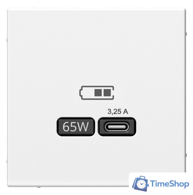 Розетка Type-C Systeme Electric ArtGallery GAL000127 - Изображение №1 — Интернет-магазин Time-Shop