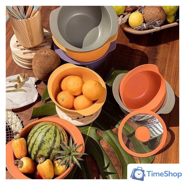 Кастрюля Oxford Caju 129177 BM01-4508 (с крышкой) - Изображение №4 — Интернет-магазин Time-Shop