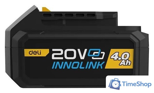Аккумулятор с зарядным устройством Deli EDL-CM20A4E (20В/2x4 Ah + 20В) - Изображение №5 — Интернет-магазин Time-Shop