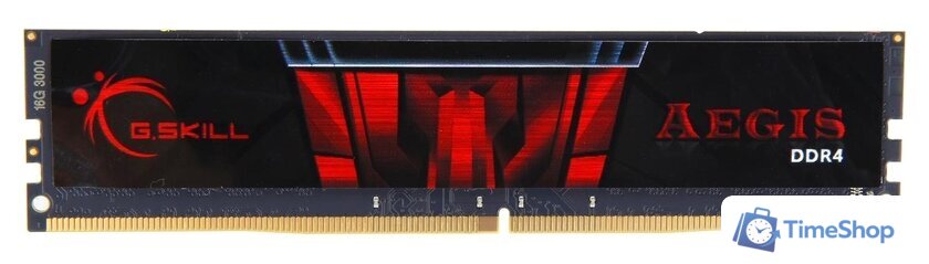 Оперативная память G.Skill Aegis 16GB DDR4 PC4-24000 F4-3000C16S-16GISB - Изображение №1 — Интернет-магазин Time-Shop