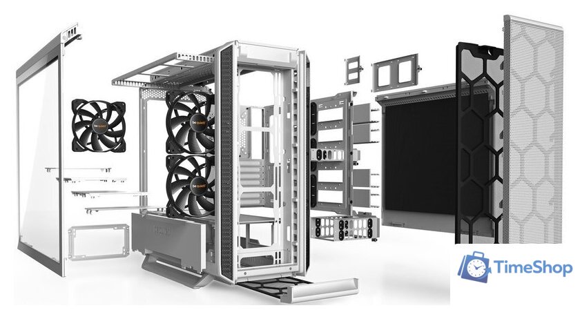 Корпус be quiet! Silent Base 802 Window (белый) - Изображение №9 — Интернет-магазин Time-Shop