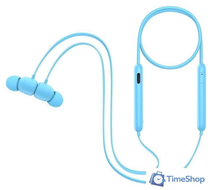 Наушники Beats Flex (голубое пламя) - Изображение №3 — Интернет-магазин Time-Shop