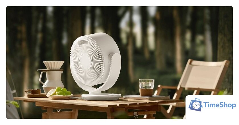 Вентилятор Xiaomi Smart Desktop Air Circulation Fan EU BPLDS10DM (с евровилкой) - Изображение №3 — Интернет-магазин Time-Shop