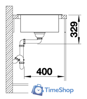Кухонная мойка Blanco Elon XL 8 S (темная скала) 524861 - Изображение №5 — Интернет-магазин Time-Shop