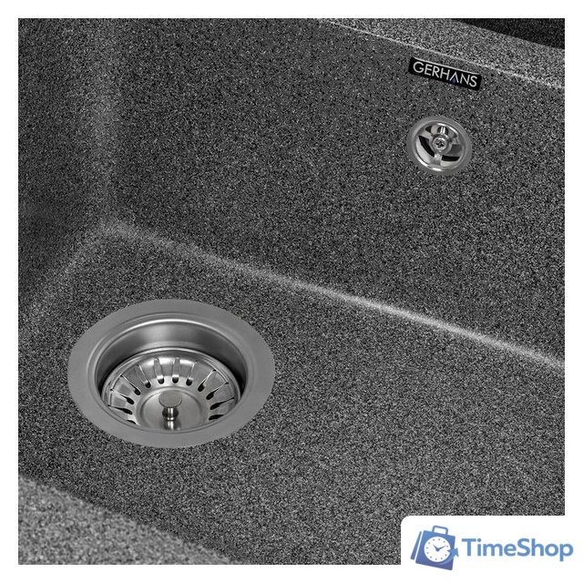 Кухонная мойка Gerhans E10 (графит) - Изображение №4 — Интернет-магазин Time-Shop