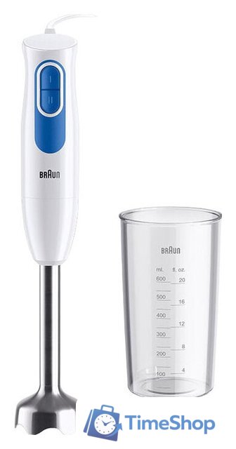 Погружной блендер Braun MultiQuick 2 MQ20001MWH - Изображение №1 — Интернет-магазин Time-Shop