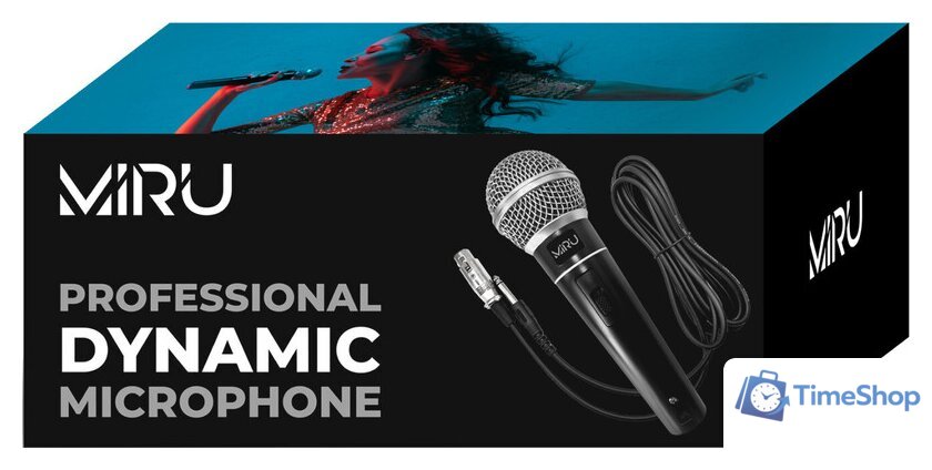 Проводной микрофон Miru MIC002 - Изображение №3 — Интернет-магазин Time-Shop