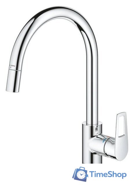 Смеситель Grohe Chrom 30543000 - Изображение №4 — Интернет-магазин Time-Shop