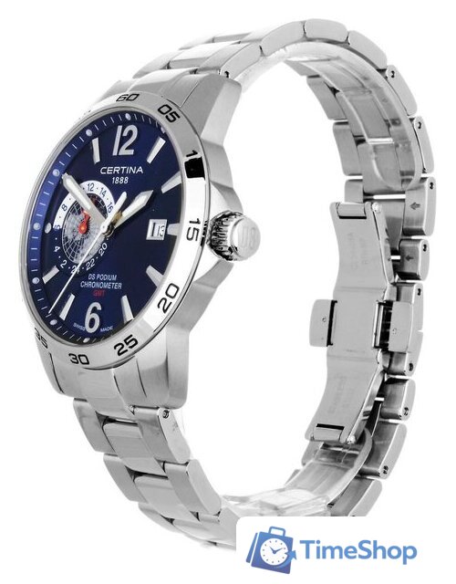 Наручные часы Certina DS Podium GMT C034.455.11.047.00 - Изображение №2 — Интернет-магазин Time-Shop