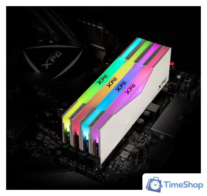 Оперативная память ADATA XPG Spectrix D50 RGB 2x8GB DDR4 PC4-28800 AX4U36008G18I-DW50 - Изображение №4 — Интернет-магазин Time-Shop