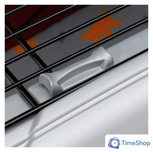 Переноска Ferplast Deluxe 10 Open (голубой/серый) - Изображение №2 — Интернет-магазин Time-Shop