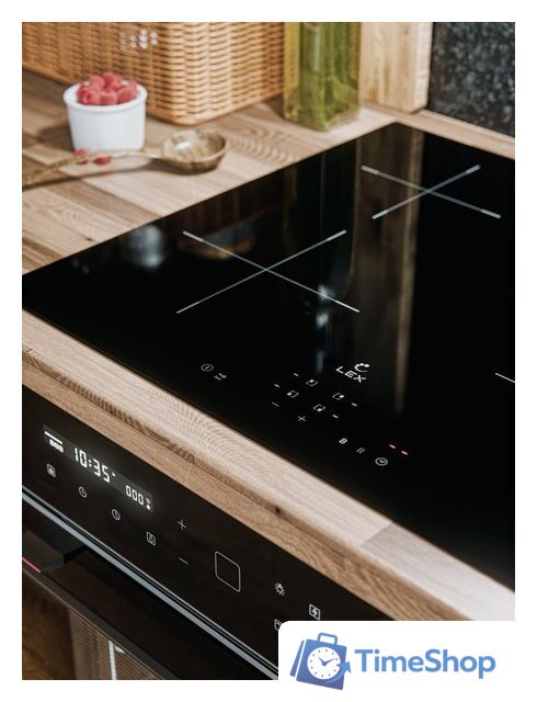 Варочная панель LEX EVI 640A BL - Изображение №5 — Интернет-магазин Time-Shop