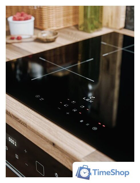 Варочная панель LEX EVI 640A BL - Изображение №4 — Интернет-магазин Time-Shop