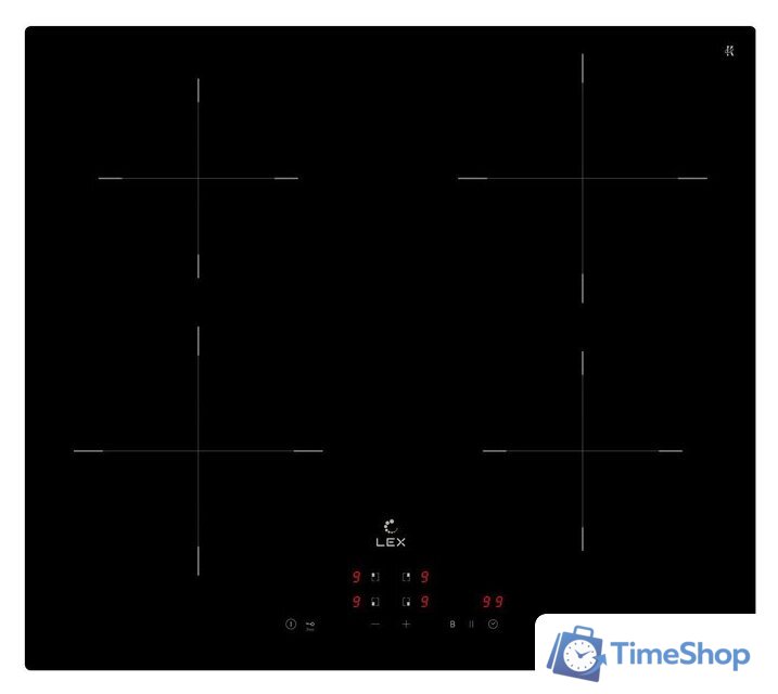 Варочная панель LEX EVI 640A BL - Изображение №1 — Интернет-магазин Time-Shop