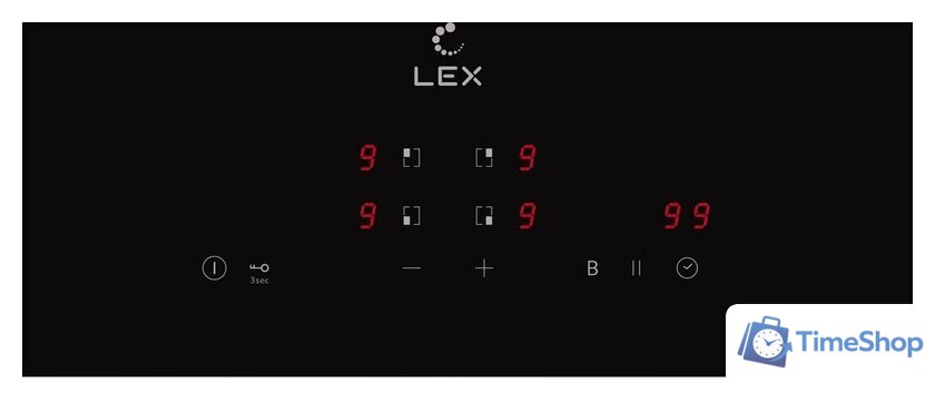 Варочная панель LEX EVI 640A BL - Изображение №2 — Интернет-магазин Time-Shop
