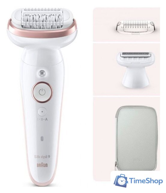 Эпилятор Braun Silk-epil 9 SES 9-030 - Изображение №1 — Интернет-магазин Time-Shop