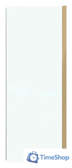 Душевая стенка Grossman Pragma 90x195 200.K33.03.90.32.00 (золото сатин,стекло прозрачное) - Изображение №1 — Интернет-магазин Time-Shop