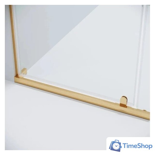 Душевая стенка Grossman Pragma 90x195 200.K33.03.90.32.00 (золото сатин,стекло прозрачное) - Изображение №9 — Интернет-магазин Time-Shop