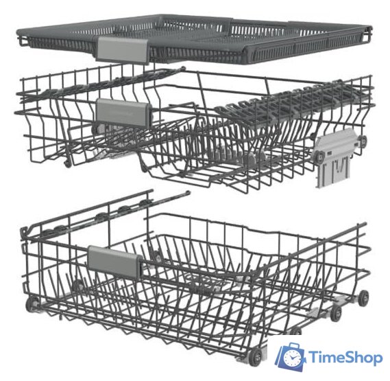 Встраиваемая посудомоечная машина Hisense HV693A64AD - Изображение №5 — Интернет-магазин Time-Shop