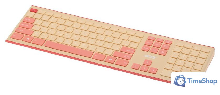 Офисный набор Acer OCC205 (бежевый/розовый) - Изображение №2 — Интернет-магазин Time-Shop