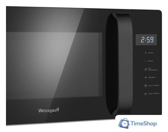 Микроволновая печь Weissgauff MWO-330 Black Glass - Изображение №4 — Интернет-магазин Time-Shop
