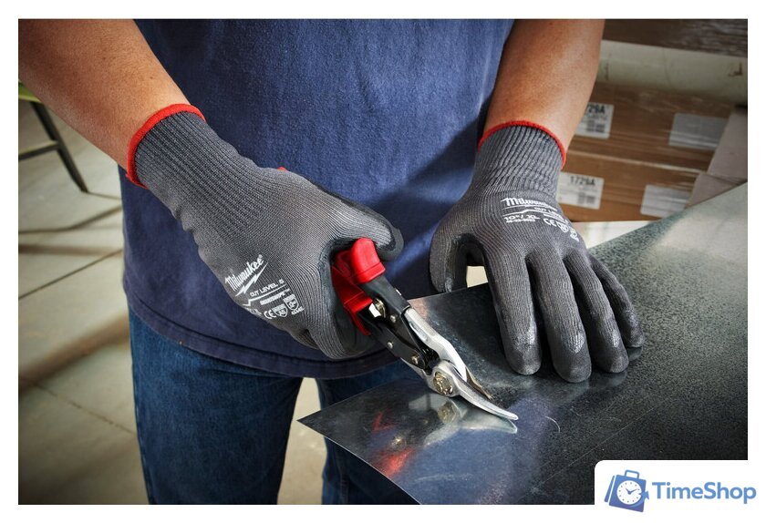 Нитриловые перчатки Milwaukee Cut level 5/E 8/M 4932471424 - Изображение №3 — Интернет-магазин Time-Shop