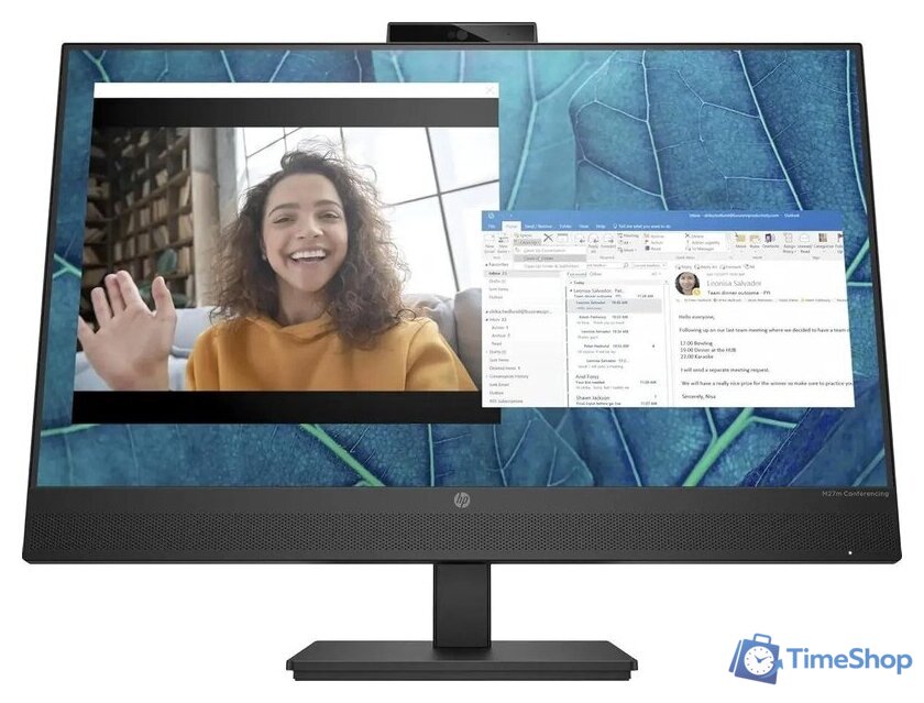 Монитор HP Conferencing M27m 678U8AA - Изображение №1 — Интернет-магазин Time-Shop