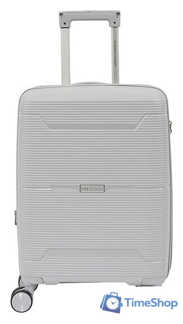 Чемодан-спиннер Francesco Molinary 344-209/2-20SLV (серебряный) - Изображение №1 — Интернет-магазин Time-Shop