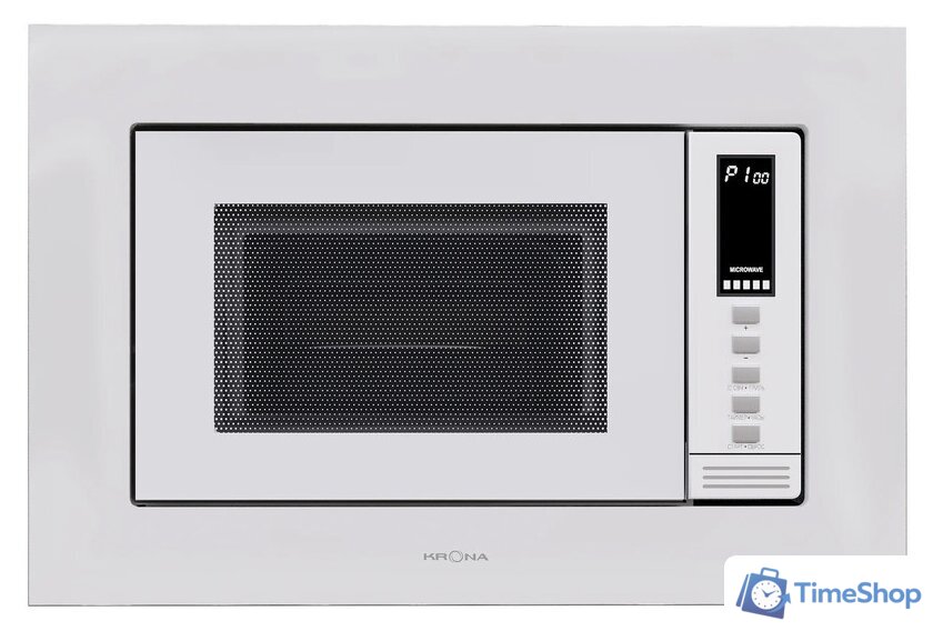Микроволновая печь Krona Laune 60 WH Dots K - Изображение №1 — Интернет-магазин Time-Shop