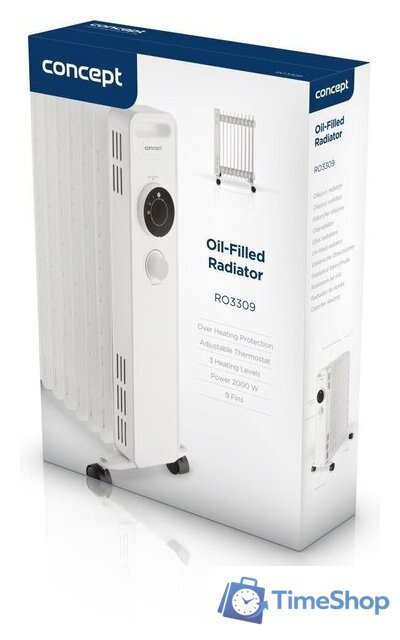 Масляный радиатор Concept RO3309 - Изображение №8 — Интернет-магазин Time-Shop