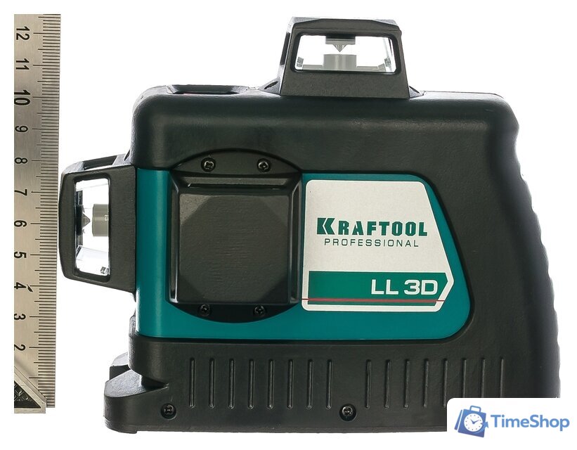 Лазерный нивелир KRAFTOOL LL-3D 34640-4 (с держателем и детектором) - Изображение №3 — Интернет-магазин Time-Shop
