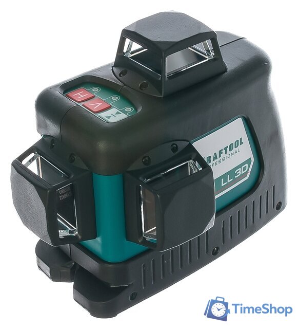 Лазерный нивелир KRAFTOOL LL-3D 34640-4 (с держателем и детектором) - Изображение №2 — Интернет-магазин Time-Shop
