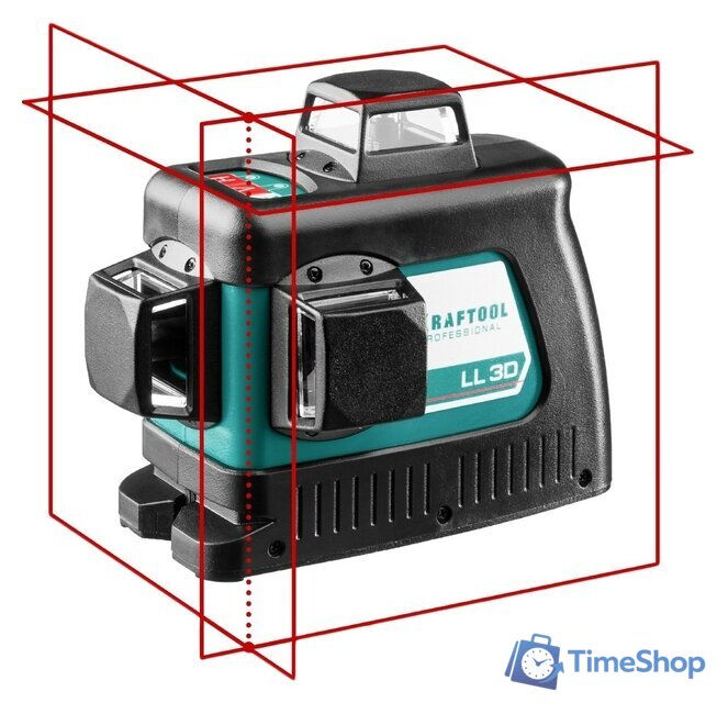 Лазерный нивелир KRAFTOOL LL-3D 34640-4 (с держателем и детектором) - Изображение №5 — Интернет-магазин Time-Shop