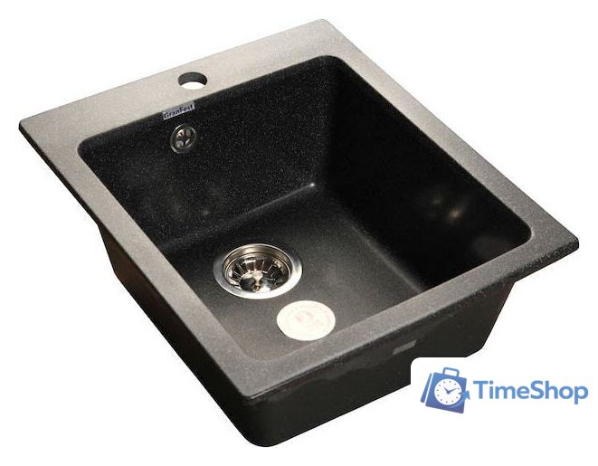 Кухонная мойка GranFest Practic GF-P505 (черный) - Изображение №1 — Интернет-магазин Time-Shop