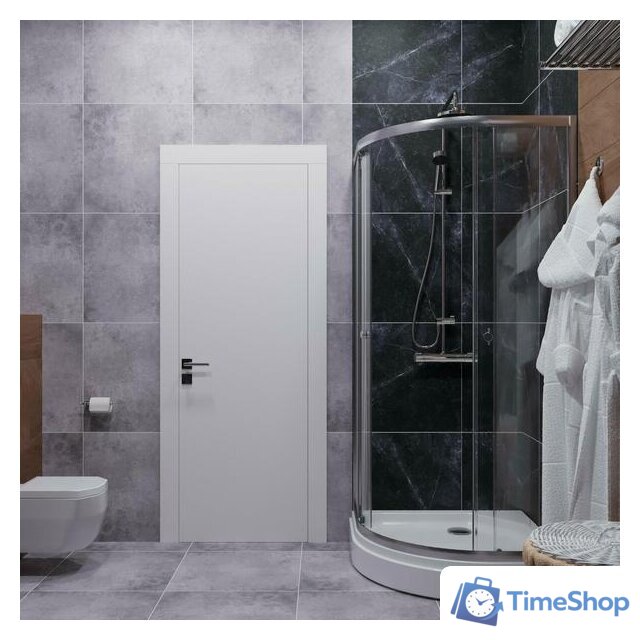 Душевой уголок Triton Альфа Хром А1 100х100 без поддона (прозрачное стекло) - Изображение №6 — Интернет-магазин Time-Shop