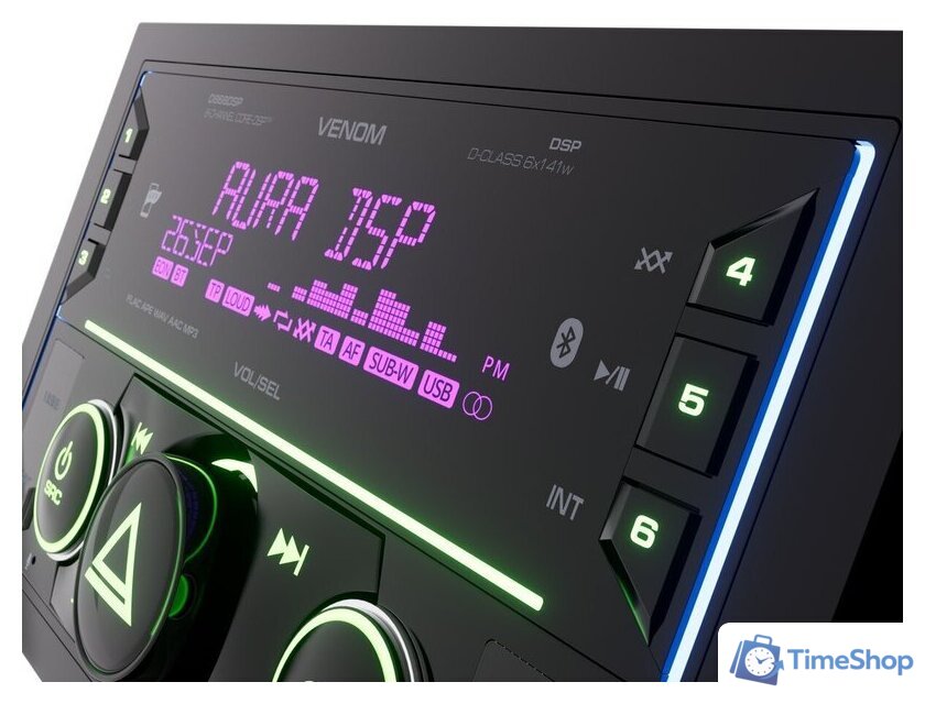 USB-магнитола Aura Venom-D868DSP - Изображение №2 — Интернет-магазин Time-Shop