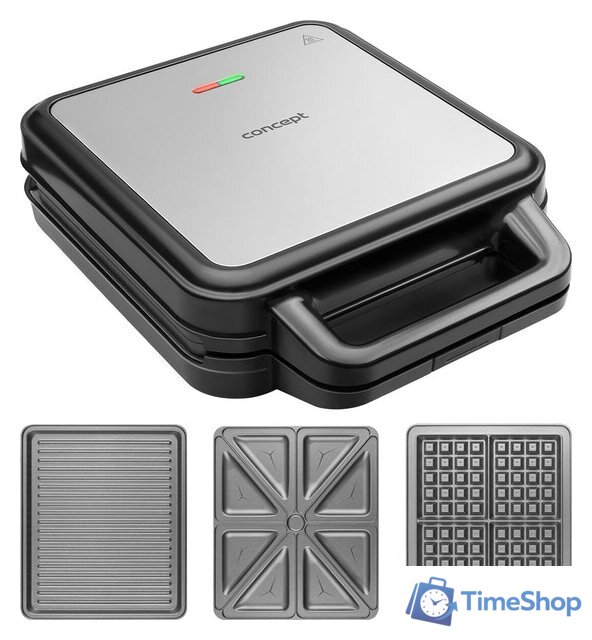 Многофункциональная сэндвичница Concept SV3080 - Изображение №1 — Интернет-магазин Time-Shop