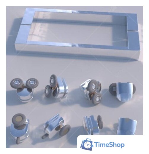 Душевая дверь RGW CL-14 150 (хром/прозрачное стекло) - Изображение №3 — Интернет-магазин Time-Shop