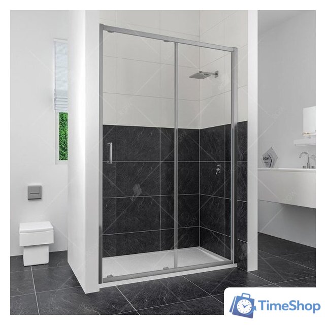 Душевая дверь RGW CL-14 150 (хром/прозрачное стекло) - Изображение №2 — Интернет-магазин Time-Shop