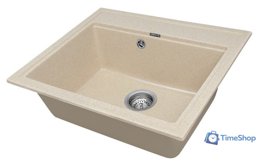 Кухонная мойка Gerhans A12 (бежевый) - Изображение №3 — Интернет-магазин Time-Shop